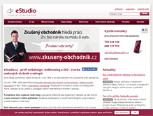 Tablet Screenshot of estudio.cz